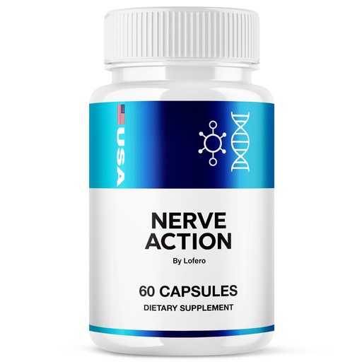 [BRSRGAIBBBYG23Y6] Nerve Action Capsules, NerveAction Pills with Advanced Maximum Strength, Neuropathy Supplement Health Function Support Vitamins, Premium Wellness Formula All-Natural Ingredients Capsulas (60 capsules)
