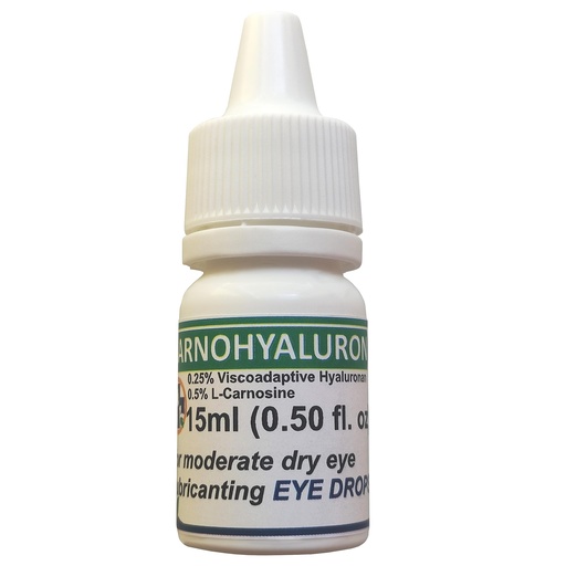 [BRSROFAQCENA2G3Z] Lubricating Gel Eye Drops 15ml With Hyaluronic Acid 0.25% & L-Carnosine For Pets Cat & Dog Moisturizer Soothes Dryness And Irritation & Itchy, Daily Use To Relieve Dry Eyes Artificial Tears