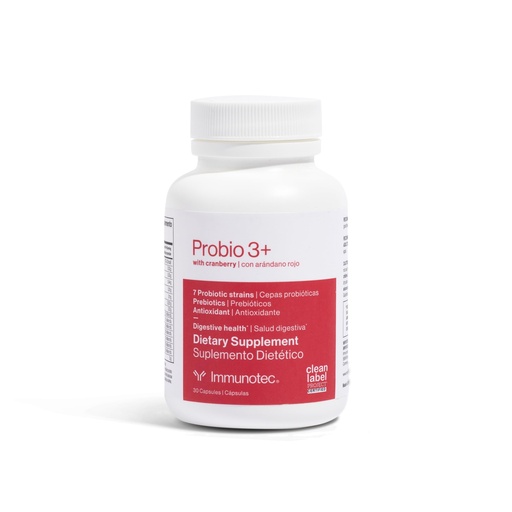 [BRSWGH37OYFGKCQU] Immunotec PROBIO 3+ with Cranberry