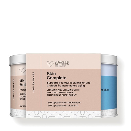 [BRSWGZQHAUBBEFAY] Advanced Nutrition Programme Skin Complete Supplement distributed by jane iredale, 60-day supply