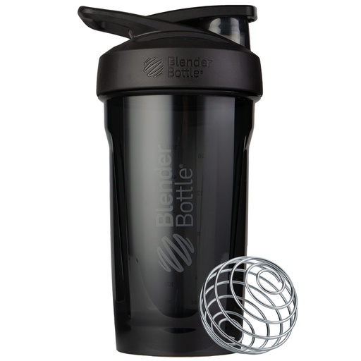 [BRSWYCQ3OUHRQFI2] BlenderBottle Sport Shaker Bottle with Wire Whisk, 24-Ounce, Black – Protein Shakes & Hydration for Athletes & Fitness Enthusiasts, Easy Mixing, Durable & Lightweight, Lockable Lid