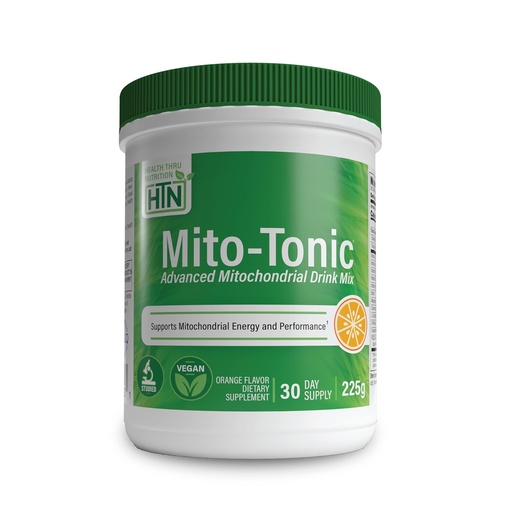 [BRSRMHY5PJYWKC3L] Health Thru Nutrition Mito-Tonic Advanced Mitochondrial Drink Mix | CoQ-10, PQQ, D-Ribose, L-Carnitine & More | Cellular Energy & Cardiac Function Support | Keto Friendly | Non-GMO (30 Servings)