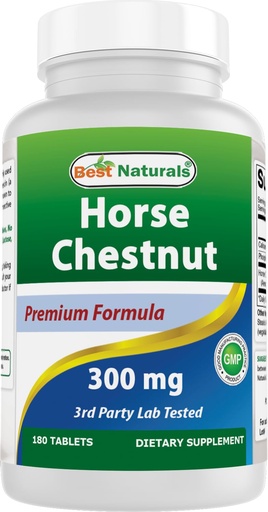 [BRSWKZT6AV5WIEDE] Best Naturals Horse Chestnut extract 300 mg 180 Tablets