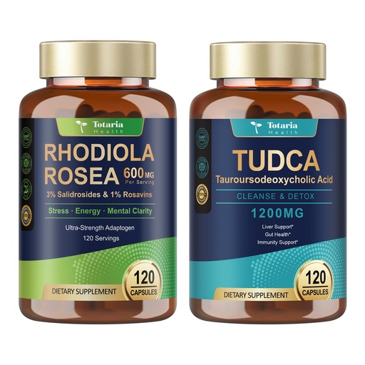 [BRSRYZAZOF6AID34] Totaria Tudca & Rhodiola Rosea Bundle