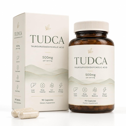 [BRSRYZIBCFYBGDL6] TUDCA 500mg, Tudca Bile Salts Supplement (Tauroursodeoxycholic Acid), Liver Cleanse & Detox, Support Digestion Balance, Boost Energy, Non-GMO, Gluten-Free, 90 Capsules (1)
