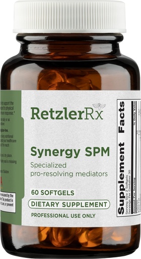 [BRSRAGL7OYIQOE3H] HormoneSynergy Specialized Pro Resolving Mediators - Synergy SPM by RetzlerRx® - SPM's for Joint Comfort, Tissue Health & Minor Discomfort Relief* - Non-GMO - Gluten Free - 60 Softgels