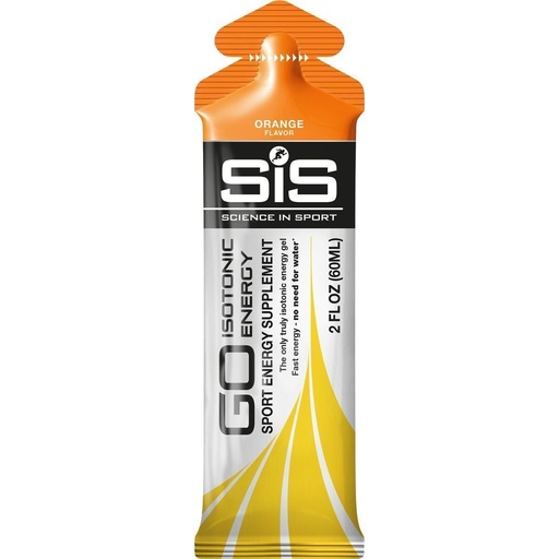 [BRSWKHDYAUDRWHT4] Science in Sport Energy Gel Pack, SIS Isotonic Energy Gel, 22g Fast Acting Carbs, Performance & Endurance Gels, Orange Flavor - 2 Fl Oz (Pack of 6)
