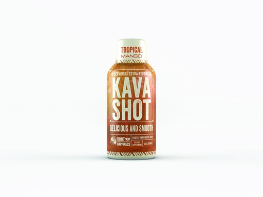 [BRSRAGQPC4OWKYLD] Kava and Wellness Shot | 2oz | Tropical Mango Flavor | Non-Alcholic | Relaxing Shot | Dietary Supplament