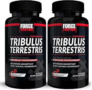 [BRSWYBTYCQBAM3LO] Force Factor Tribulus Terrestris 60ct (pack of 2)