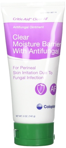 [BRSWIHA6BMARQF32] Critic-Aid Clear Antifungal Moisture Barrier Ointment - 5 Ounce Tube - Pack of 2