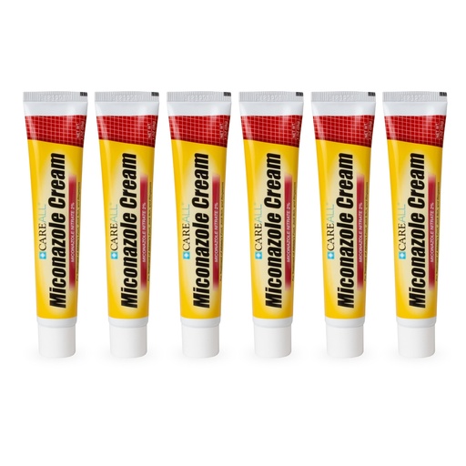 [BRSROFQHOYGQ2A3U] CareAll Miconazole Nitrate 2% Antifungal Cream 1.0 oz. (6 Pack), Clinically Effective Treatment for Most Athlete’s Foot, Jock Itch, Ringworm, Sooths and Relieves from These Conditions