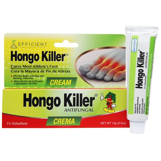 [BRSWIYYICV5B4FAZ] Hongo Killer Antifungal Cream 0.5oz - Athlete's Foot Treatment | Athlete's Foot Treatment, Jock Itch Treatment, Ringworm Treatment, Relieves Itching, Burning, and Scaling