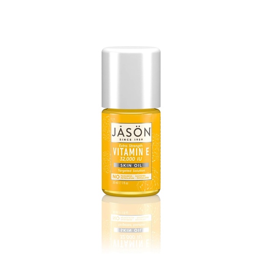 [BRSWIYYPAF6BYGD4] JASON Vitamin E 32,000 IU Extra Strength Skin Oil, Targeted Solution, 1.1 Ounce Bottle (Pack of 2)