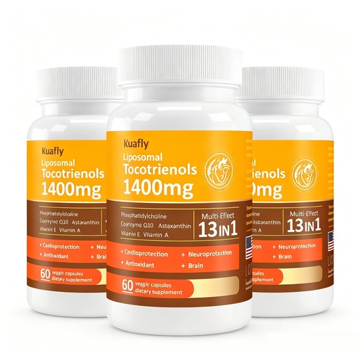 [BRSRYYYYOVYBOCY7] Liposomal Tocotrienols Vitamin E 1400mg - High Potency Vitamin E Tocotrienols with Phosphatidylcholine, Astaxanthin 180 Capsules