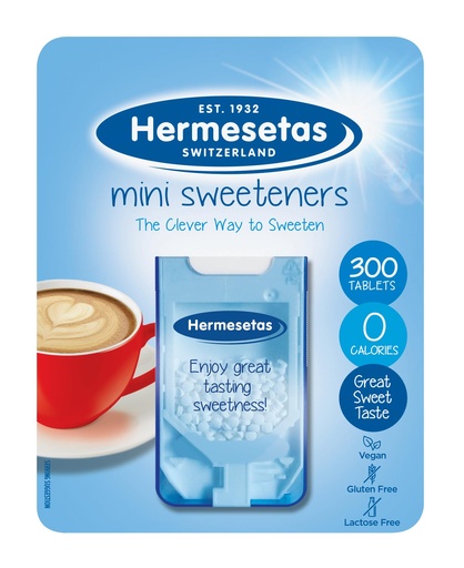 [BRSWIYYMPJ7GGDDA] Hermesetas Original 300 Tablets