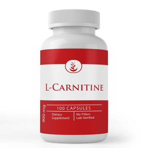 [BRSWYZ3RPN7WMDQ3] PURE ORIGINAL INGREDIENTS L-Carnitine, (100 Capsules) Always Pure, No Additives or Fillers, Lab Verified