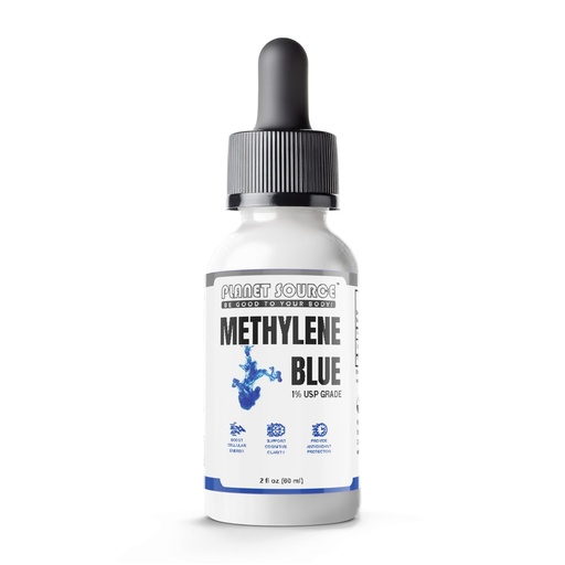 [BRSREEADOJYBUH3K] Methylene Blue 1% Solution Drops, 2 oz