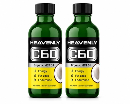 [BRSRAAATDEAQKAA4] C60 HNP Labs C60 in Organic MCT Coconut Oil - Natural Wellness & Antioxidant Supplement for Men & Women, 99.99% Pure Carbon Fullerenes, Promotes Energy, Brain Function, & Stamina - 8 fl oz