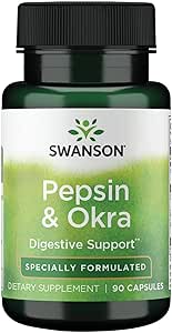 [BRSWIZYPOB4GOHAZ] Swanson Okra Pepsin 90 Capsules