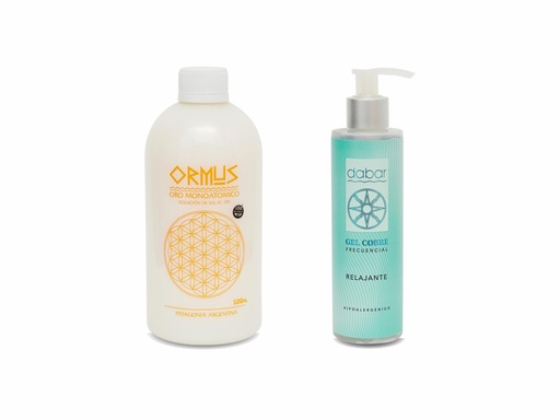 [BRSROHY6CMPB6D36] Ormus Patagonia Dabar Frecuencial - Monoatomic Gold Ormus & Copper Gel - Natural Patagonia Sea Minerals - Hydration, Relaxation, & Rejuvenation -Kit