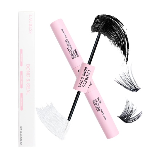 [BRSRMBD6OAMBS2A4] Lash Bond and Seal Mascara for Long Lasting Waterproof Eyelash Extensions - 5ml+5ml