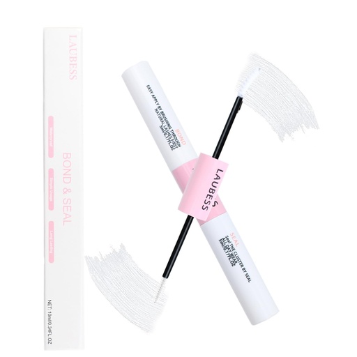 [BRSRMCYRBYFRYHTL] Lash Bond & Seal Clear Lash Glue - DIY Extensions (Waterproof, Long Lasting, Strong Hold 48-72 Hours)