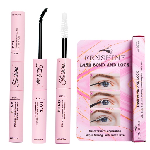 [BRSRMYYBO57AMDY2] Lash Bond and Seal, Individual Cluster DIY Eyelash Extensions, Super Strong Hold Lash Adhesive, Waterproof, Latex Free, Mascara Wand Glue