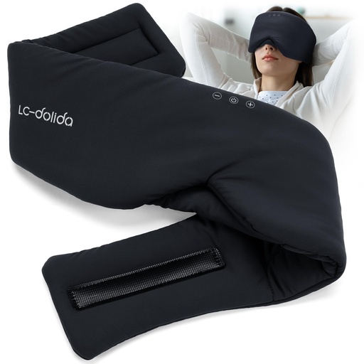[BRSREYY7AEIGMD3X] Luxury Bluetooth 5.4 Sleep Mask for Adults - Ice Fiber Cooling & HD Sound, 100% Light Blocking Adjustable Eye Cover for Travel & Side Sleepers - Soft Sleep Headphones with 10H Playtime