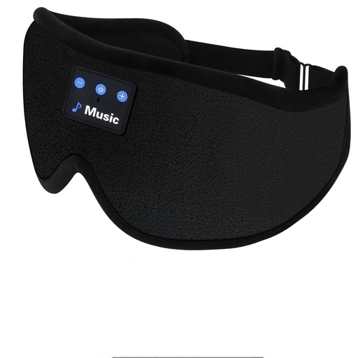 [BRSREFT6BYHB623L] 3D Sleep Mask with Bluetooth Headphones, Sleeping Headphones for Side Sleepers, Wireless Music Eye Mask with Ultra-Thin Stereo Speakers for Men, Women