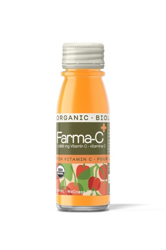 [BRSW2FIBAR7GOYL6] Greenhouse Juice Organic Farma-C+ Wellness Shots Vitamin C Immune Shot Cold-Pressed with Orange, Acerola Cherry, Sea Buckthorn Berry and Fermented Echinacea | Vegan & Gluten-Free (2 Oz, Pack of 12)