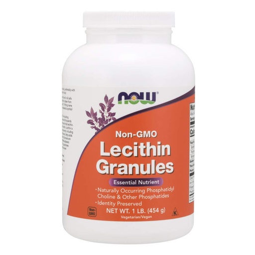 [BRSWIYQ7BV4QO3LC] Lecithin Granules NON-GMO Now Foods 1 lbs Granule