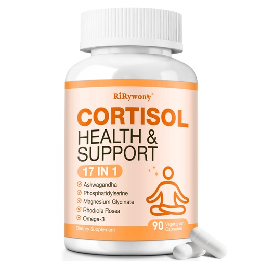 [BRSRGC3RDICG23L4] Cortisol Supplement Plus2+, Stress Relief, Balanced Cortisol Response