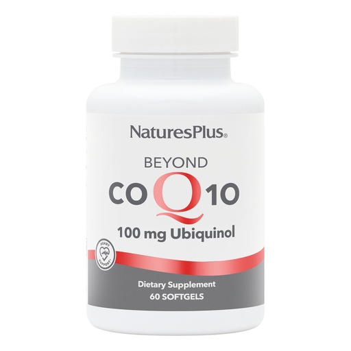 [BRSROBI2AEHRM3T3] NaturesPlus Beyond CoQ10 100 mg - 60 Softgels - Provides High-Strength Ubiquinol - Supports Overall Well-Being - 60 Servings