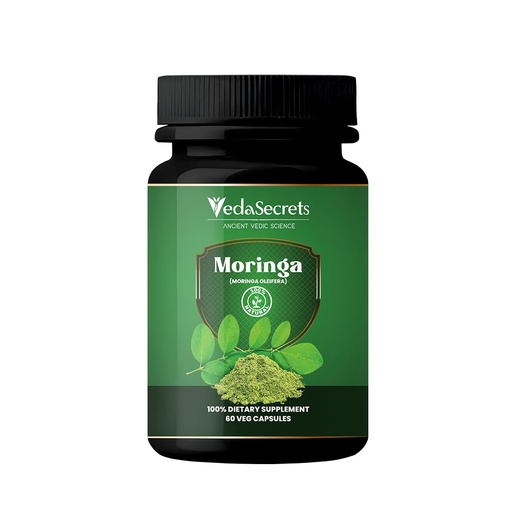 [BRSROBQBAACBY2DJ] Moringa Capsules 60 Count Made with Organic Moringa Powder | Phyllanthus Emblica | Herbal Supplement | Ayurvedic Nutrition | Natural Wellness | Immune & Energy Support