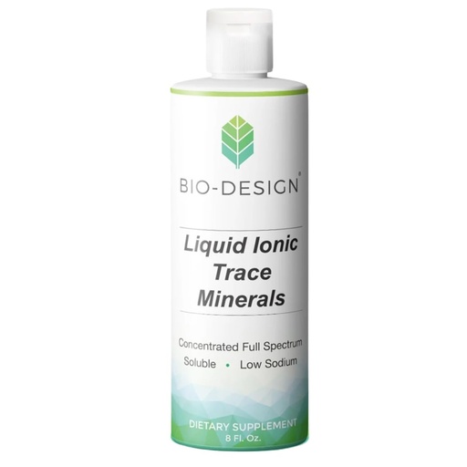 [BRSWGFIOCNYBOEL4] Liquid Ionic Trace Minerals - Concentrated Full-Spectrum Minerals -Naturally Low Sodium, Superior Absorption & Bioavailability - 8oz Fl Oz.