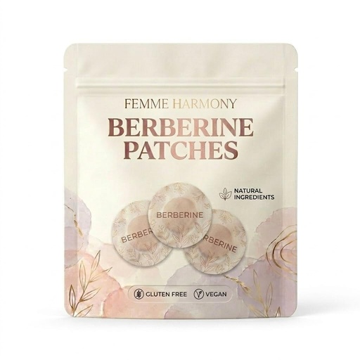 [BRSRYYANBACBAYLV] Berberine Patches 30 Count - Premium Daily, Wholesome Natural Formula, Parches de Berberina for Women and Men