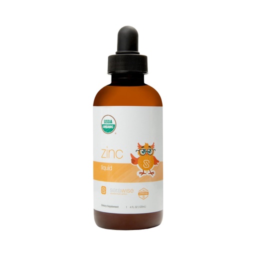 [BRSRECQBCF5W2GQ2] Organic Liquid Zinc by Dr. Ana Maria Temple | Immune & Skin Support | USDA Certified Organic, No Artificial Ingredients or Natural Flavors | Family Friendly Dosing | 4 Fl Oz