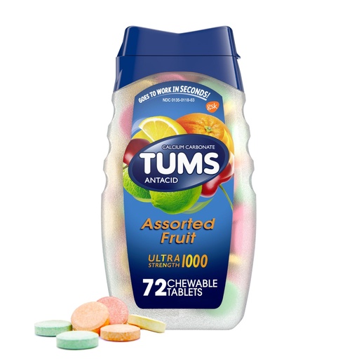 [BRSRAYYYB4DRGFLU] Dr. Scholl's 4.7oz Odor-Fighting Spray Powder & TUMS 72ct Ultra Strength 1000mg Antacid Tablets Bundle