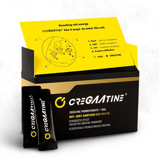 [BRSWY2QYOUHRSA3P] Micronized Creatine Monohydrate + GAA | Increase Strength, No Water Retention | Boosts Memory & Focus | Single-Serve Packets | 60 Sachets, 30 Servings | (Sachets, Unflavored)