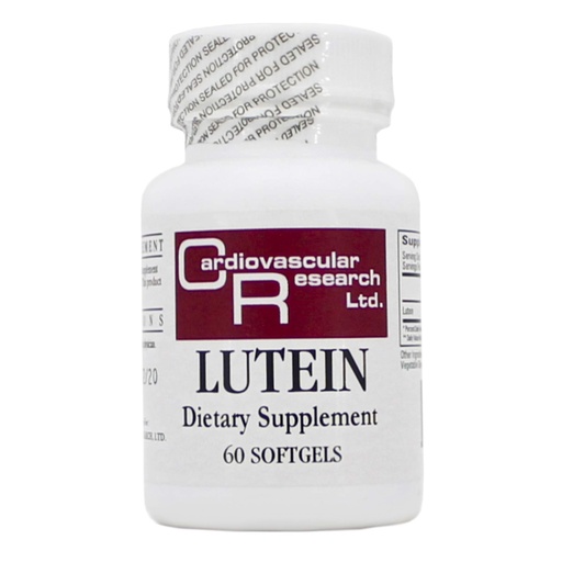 [BRSWYZT2BVYAEFD5] Lutein 20mg 60 Softgels - 3 Pack - Ecological Formulas/Cardiovascular Research