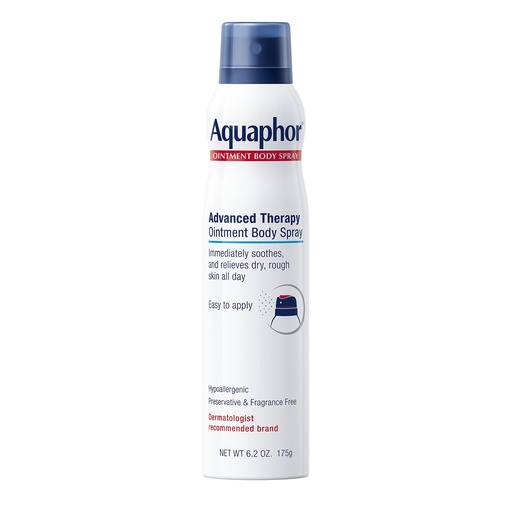 [BRSWGBQ3OR6AGYDF] Aquaphor Healing Ointment Body Spray, Moisturizing Body Spray, 6.2 Oz Bottle