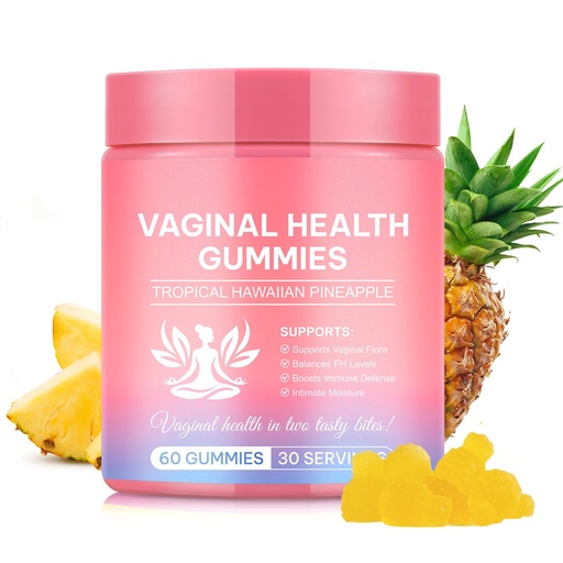 [BRSREEA6CQBRSADO] Vaginal Probiotics Source Feminine Gummies,pH Balance,Feminine Balance Gummies for Women,Probiotics for Women Vaginigal Health,Improve Immune,Womens Vaginal Health Supplement 60 Gummies