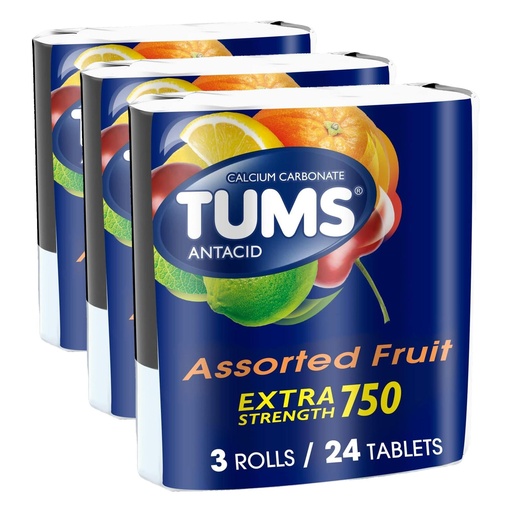 [BRSRAY35DN7BU3A4] TUMS Tablets, 8 Count (Pack of 9)