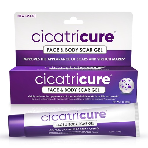 [BRSWIZT2CQEBAYDC] Face & Body üçün Cicatricure Advanced Scar Gel - 2 ildə provenspekti, Tibbi Scars, Çıxış Marks, Burns və Injuries, Acne Scar müalicə, 1 oz (28 g)