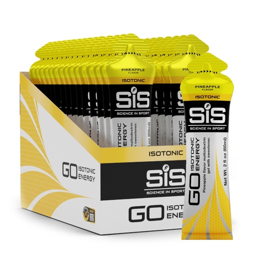 [BRSWGAL2DMMWKCT7] SCIENCE IN SPORT Isotonic Energy Gels, 22g Fast Acting Carbohydrates, Performance & Endurance Sport Nutrition for Athletes, Energy Gels for Running, Cycling, Triathlon, Pineapple - 2 oz - 30 Pack