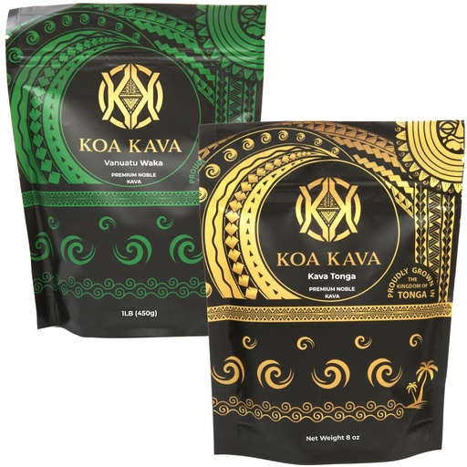 [BRSROGL3CAJROGQY] 1 lb Vanuatu plus 8 oz Tongan Kava Bundle