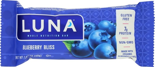 [BRSWIFI6PMBWCCLY] Luna Blueberry Bliss 1.69 Oz. 6 Bar [Pack of 2]