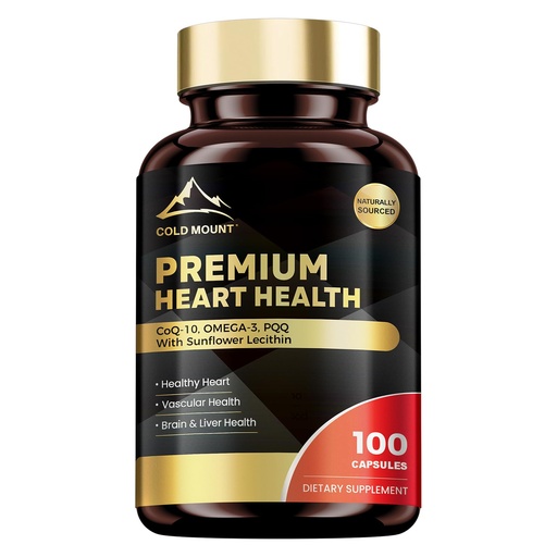 [BRSRAAYZAF7BO2QY] CoQ10 Supplement – Antioxidant & Cellular Energy Support – 100 Capsules