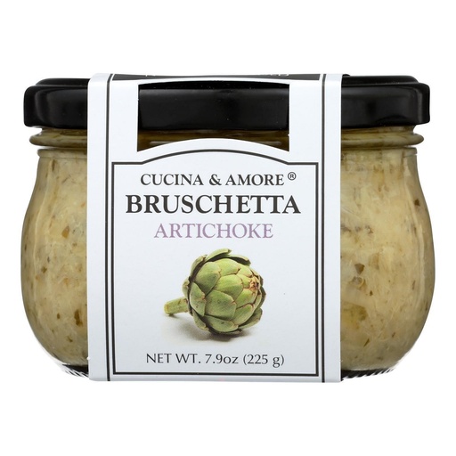 [BRSWIYL6BEMQCADO] Cucina & Amore BG11793 Cucina & Amore Artichoke Brshta - 6x7.5OZ
