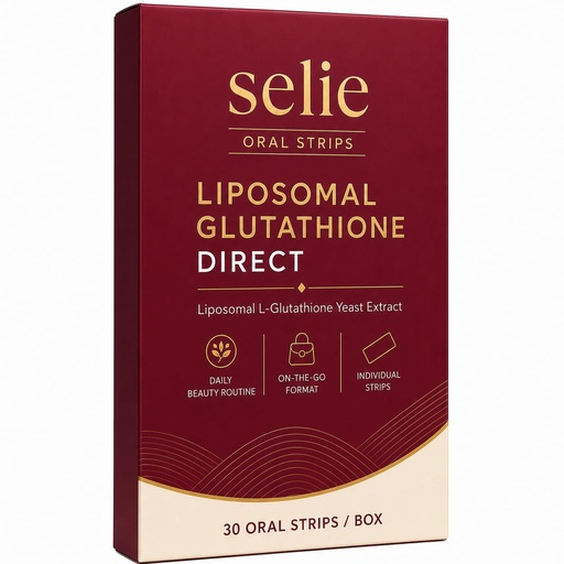 [BRSRYZIDPNYGACTU] Selie Liposomal Glutathione Strips, Lemon Antioxidant Supplement, 30 Count | Fast-Dissolve Format, No Water Needed, Sugar-Free Formula, Vegan Daily Routine, Individually Sealed Sachets